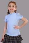 Блузка для девочки Бэлль Арт. 13133 (Светло-голубой) - Ивтекс-Плюс
