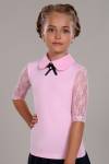 Блузка для девочки Шарлиз Арт. 13237 (Светло-розовый) - Ивтекс-Плюс