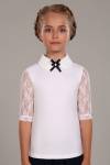 Блузка для девочки Шарлиз Арт. 13237 (Крем) - Ивтекс-Плюс