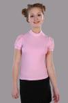 Блузка для девочки Бэлль Арт. 13133 (Светло-розовый) - Ивтекс-Плюс