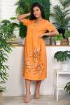 Платье 8244 (Оранжевый) - Ивтекс-Плюс