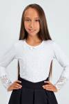 Блузка для девочки SP62999 (Белый) - Ивтекс-Плюс
