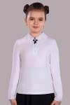 Блузка для девочки Рианна Арт.13180 (Белый) - Ивтекс-Плюс