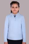 Блузка для девочки Рианна Арт.13180 (Светло-голубой) - Ивтекс-Плюс