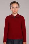 Блузка для девочки Рианна Арт.13180 (Бордовый) - Ивтекс-Плюс