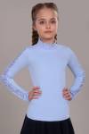 Блузка для девочки Каролина New арт.13118N (Светло-голубой) - Ивтекс-Плюс