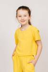 Блузка для девочки 05113 (Желтый) - Ивтекс-Плюс