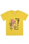 футболка детская с принтом 7443 (Желтый) - Ивтекс-Плюс