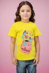 футболка детская с принтом 7447 (Желтый) - Ивтекс-Плюс
