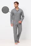 Пижама мужская Комфорт (Серый) - Ивтекс-Плюс